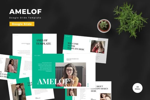 Amelof - Google Slide Template: A Practical Solution for Modern Presentations