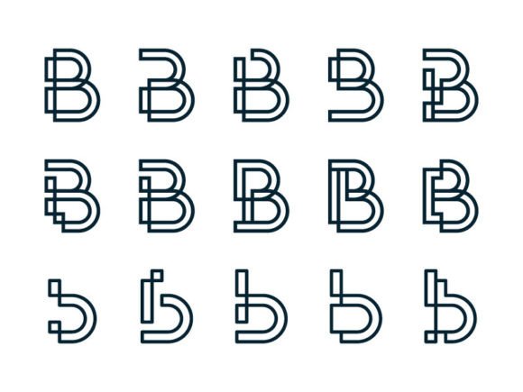 B Letter Logo: A Strategic Guide to Geometric Abstract Branding