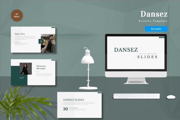 Dansez - Keynote Template: A Practical Tool for Polished Presentations