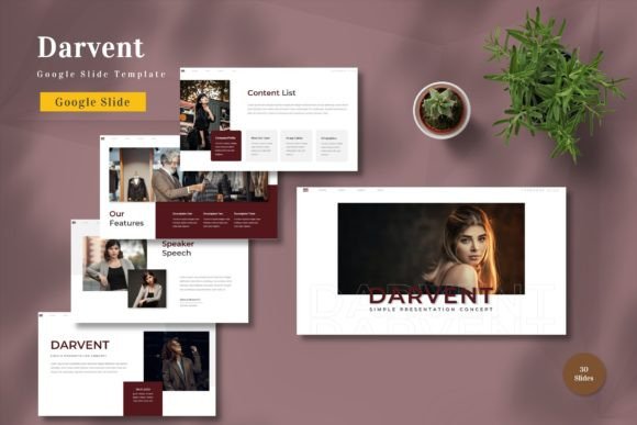 Darvent Google Slide Template
