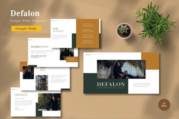 Defalon Google Slide Template