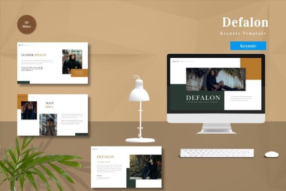 Defalon - Keynote Template: Elevate Your Presentations with Professional Design