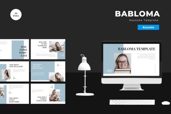 Evaluating Babloma: A Versatile Keynote Template for Modern Presentations