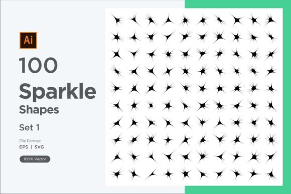 Integrating Sparkle Shape Symbol Sign V2-100 -1 into Professional Design Workflows