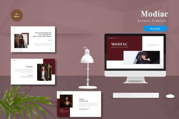 Modiac Keynote Template: Streamline Your Presentations