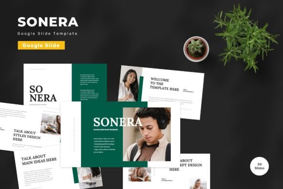 Sonera - Google Slide Template: A Versatile Design Solution for Modern Presentations