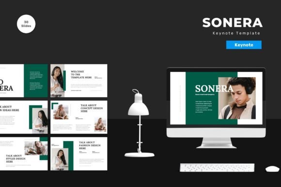 Sonera Keynote Template: Elevating Your Presentations with Professional Design and Flexibility