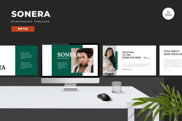 Sonera - Powerpoint Template: Elevating Modern Visual Communication