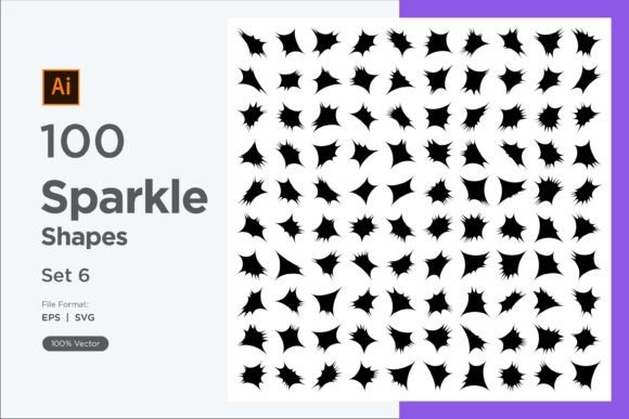 Sparkle Shape Symbol Sign V1-100-6: A Practical Guide to Using Abstract Vector Sparkles