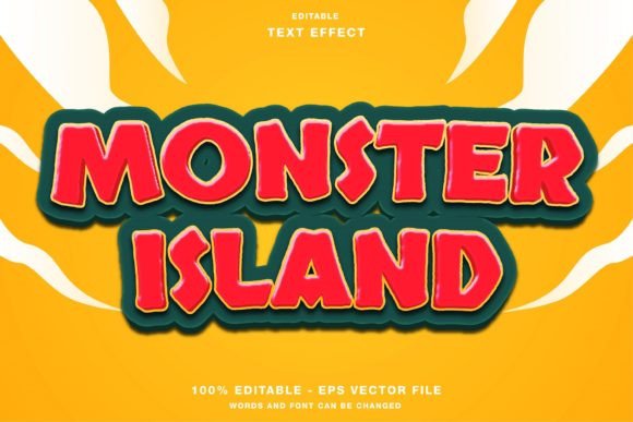 Strategic Visual Impact: Leveraging the Monster Island Cartoon 3D Text Effect
