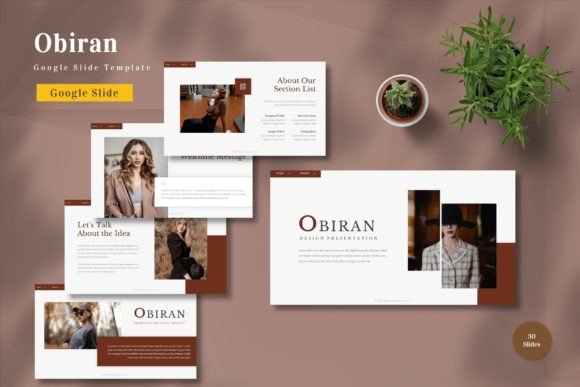 Transform Your Presentations with Obiran - Google Slide Template