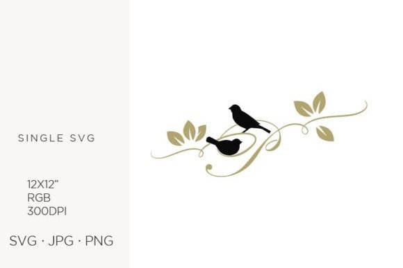 Unlocking Creative Potential: A Guide to Birds on a Branch and Golden Letter P Vector Graphics