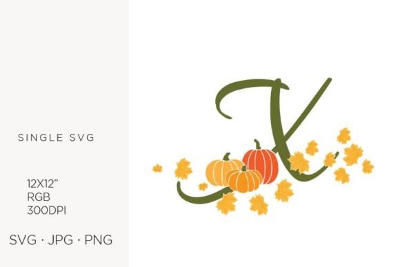 X Letter, Autumn, Leaves and Pumpkin: A Designer’s Guide to Quality Vector Assets
